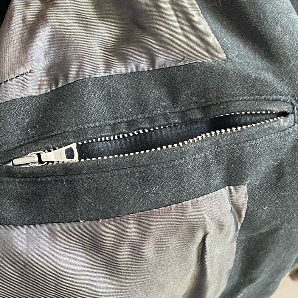A.P.C Forest Green Bomber Jacket Size XS - Picture 8 of 9
